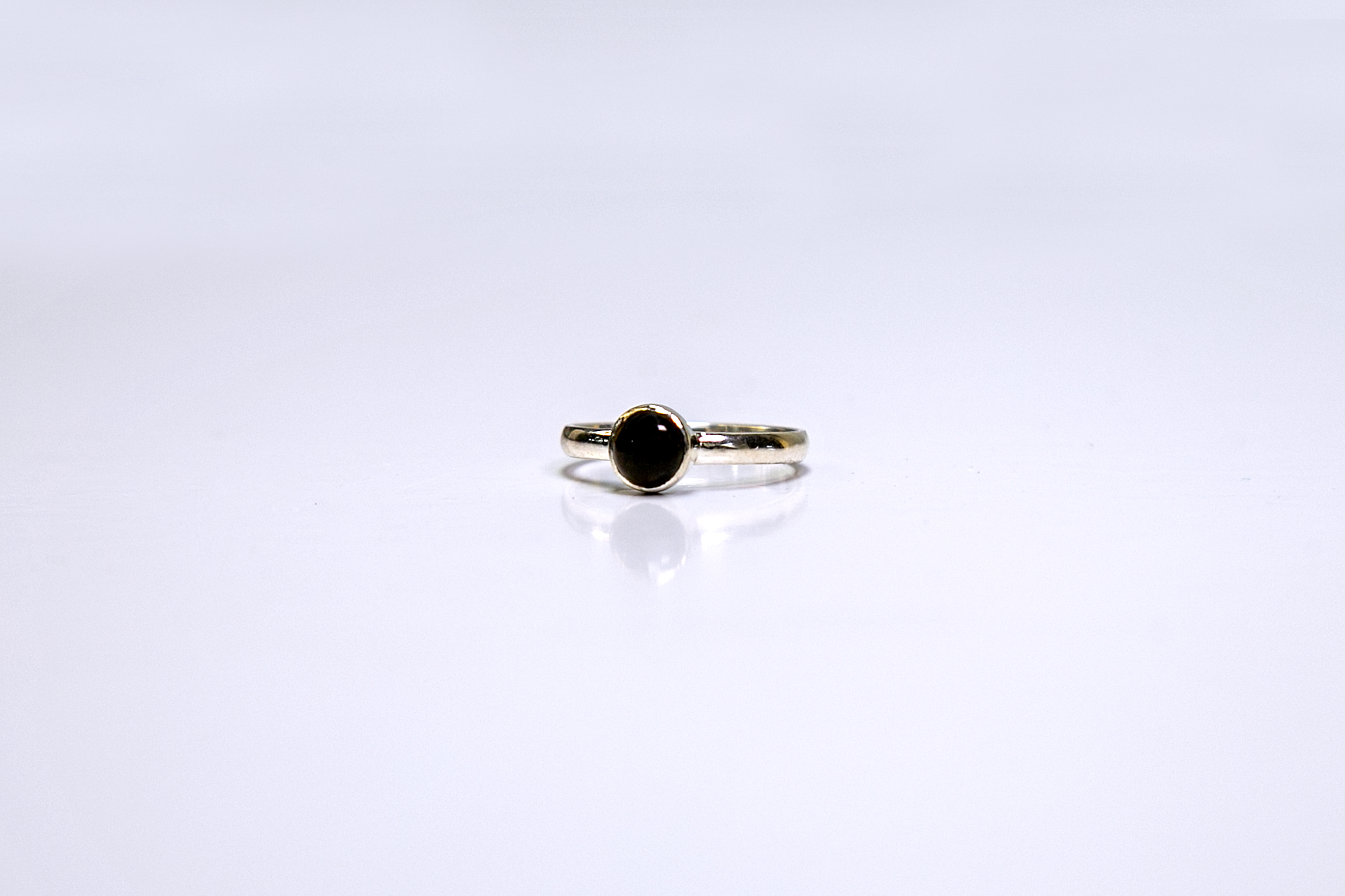 NATURAL SMALL TEKTITE RING