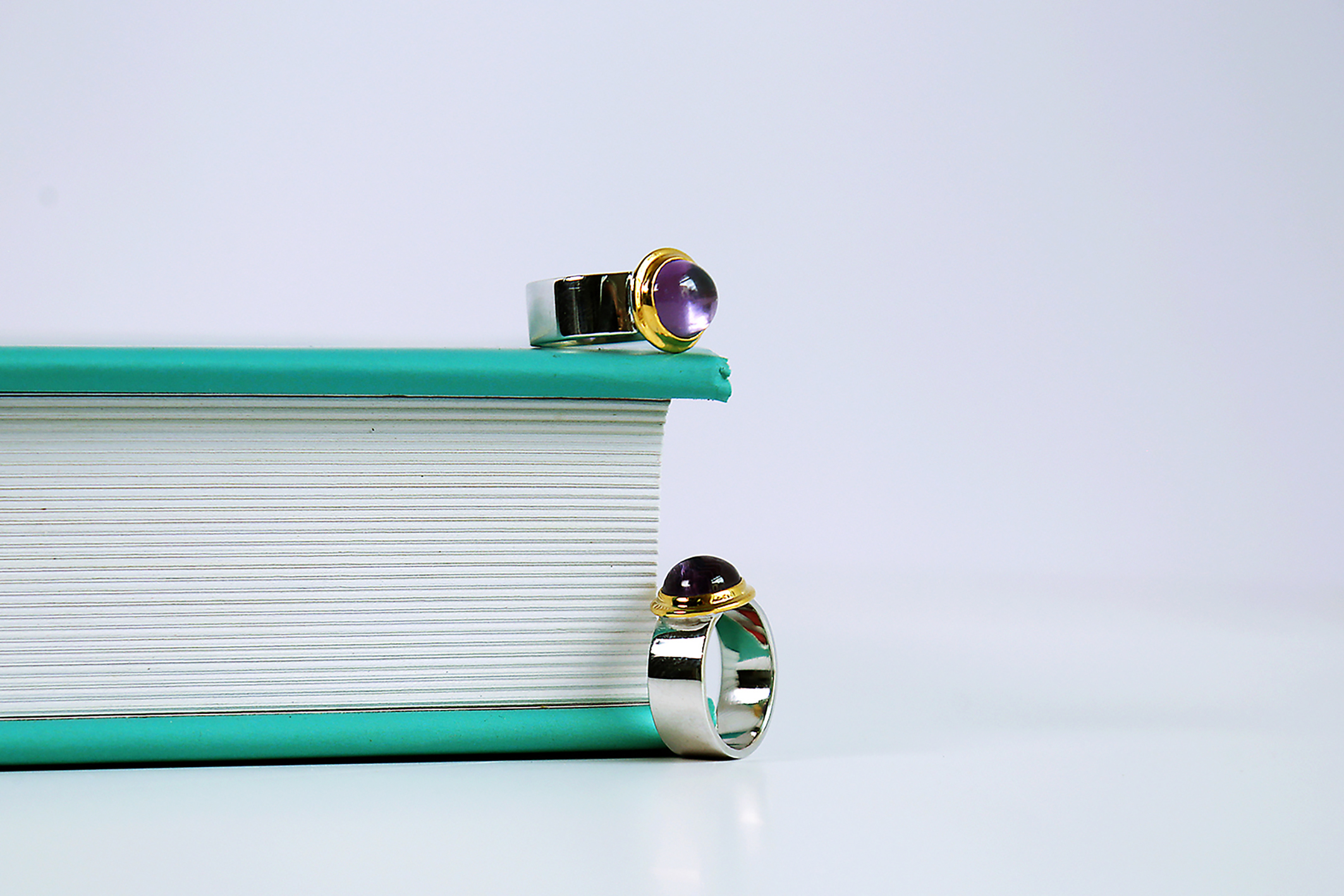 NATURAL AMETHYST RING