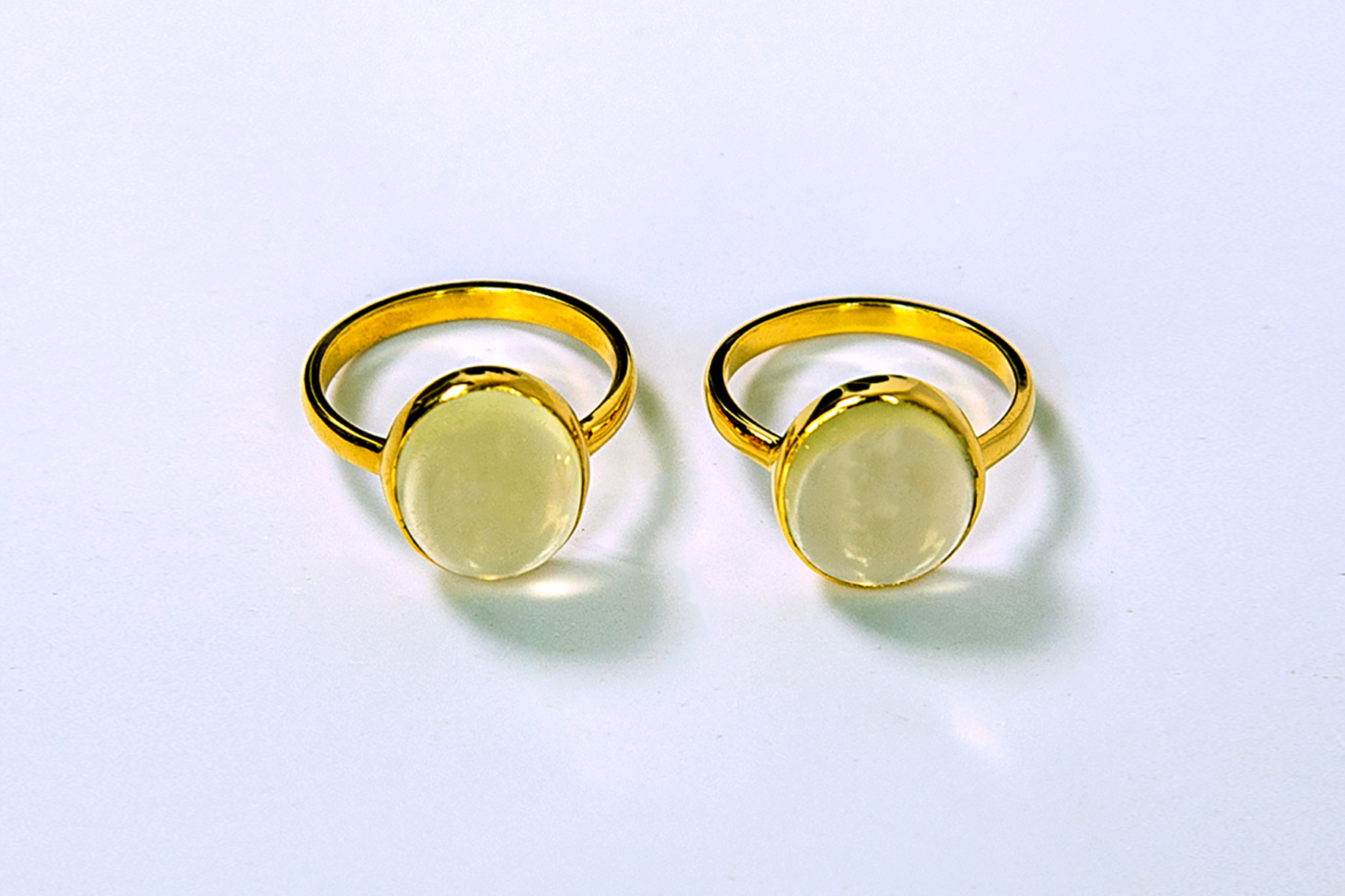 OVAL NATURAL CITRINE RING